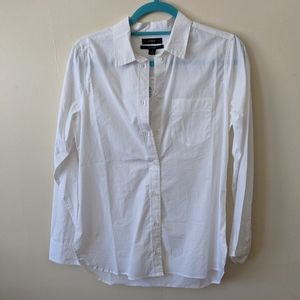 White boyfriend button-down - size 4 new with tags